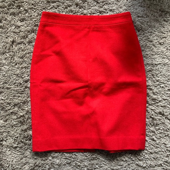 J crew// wool skirt size 0 - Picture 6 of 8